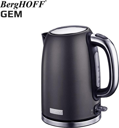Gem Tıtan 1.7 Litre Parlak Füme Su Isıtıcısı