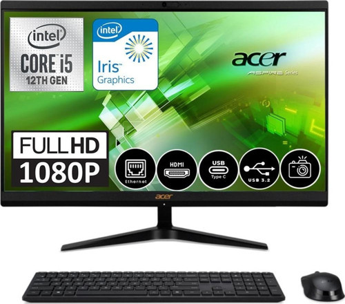 Aspire C24-1700 Intel Core i5 1235U 32GB 1tb SSD Windows 11 Home 23.8" Fhd DQBJWEMWH013
