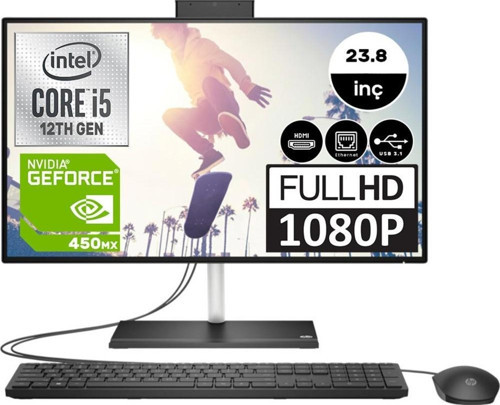 24-CB1013NT Intel Core i5 1235U 64 GB 1 TB SSD MX450-2 GB Windows 11 Home 23.8" FHD All In One Bilgisayar 79N36EAWH11