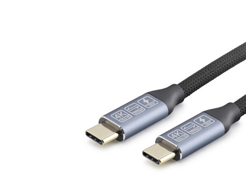 Type-C Usb 3.2 Gen2 20 Gbps 100W 4K 60Hz Şarj Ve Data Kablosu 1.5 M Siyah HDX7882