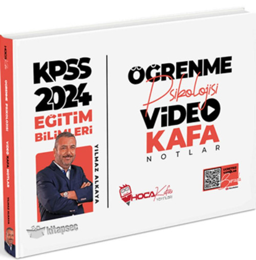 2024 KPSS Eğitim Bilimleri Öğrenme Psikolojisi Video Kafa Notlar – Yılmaz Alkaya