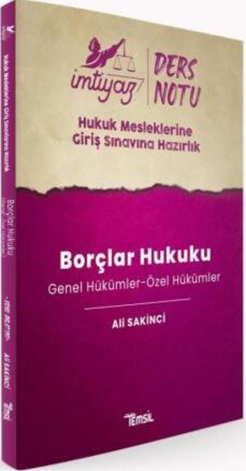 Hmgs Borçlar Hukuku Genel Hükümler Özel Hük.