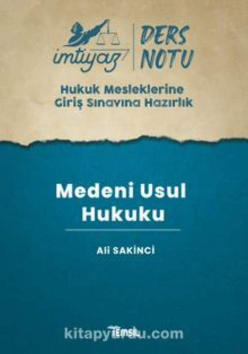 İmtiyaz Ders Notları Hmgs Medeni Usul Hukuku