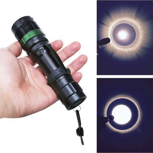 Watton Wt-012 Zoomlu Oto Pc Şarjlı EL Feneri Kamp Lamba