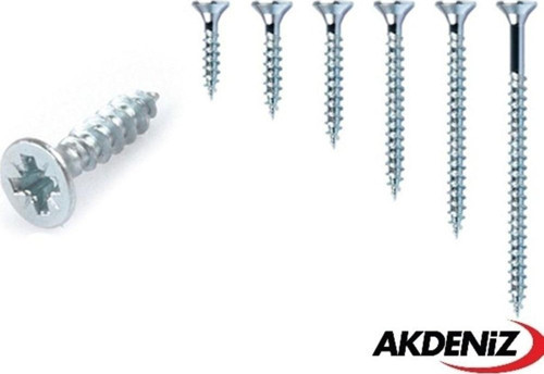 Sunta Vidası 5,0x25 Mm Çinko 5 Paket 2500 Adet
