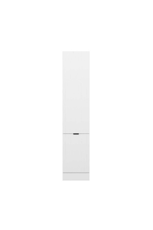 Alvinka Mutfak Modül Mbr_B 50-H240Cm Boy Dolabı Beyaz Beyaz Mdf Gövde