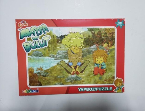 Trt Çocuk Maysa ve Bulut 48 Parça Yapboz (Puzzle)
