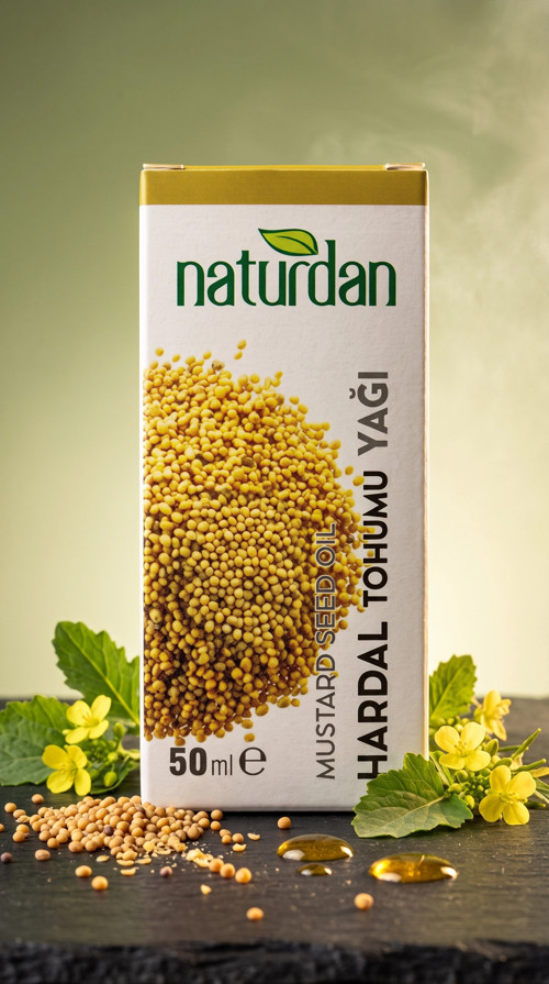 6 Adet - Sarı Hardal Tohumu Yağı 50 Ml