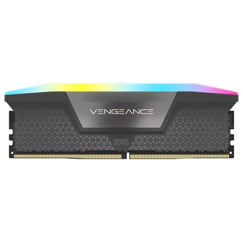 CORSAIR 32GB (1x32) Vengeance RGB 6000MHz CL38 DDR5 XMP/EXPO Gri Single Kit Ram