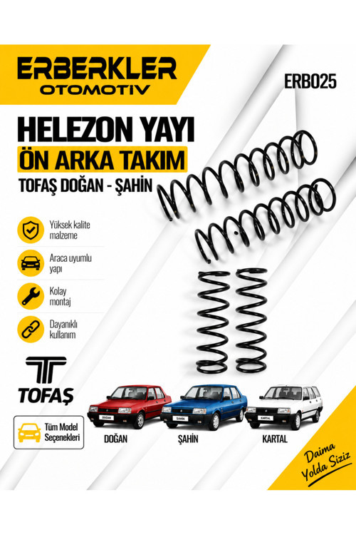 Tofaş Doğan Şahin Ön Arka Takım Helezon Yayı