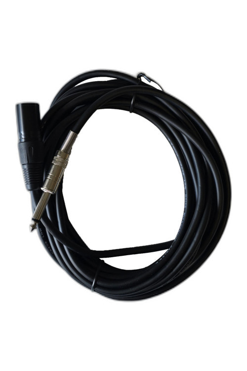 XLR Erkek - 6.35mm Mono Jack Ses Kablosu 5 Metre Mikrofon Amfi Kablosu HTML