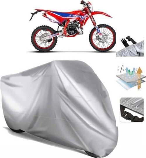 Beta Rr 50 Enduro Racing Arka Çanta (Bağlantı Tokalı) Uyumlu Solarblock Motosiklet Brandası Örtüsü