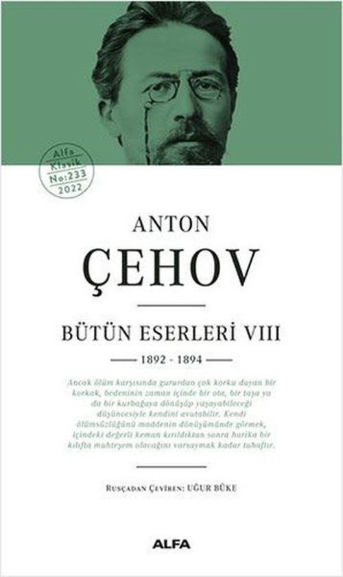 Anton Çehov Bütün Eserleri 8 - 1892 1894