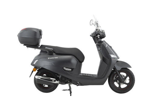 Exon 125 Scooter Motosiklet Siyah