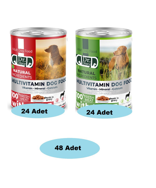 Yetişkin Karma Köpek Maması 48 Adet 01