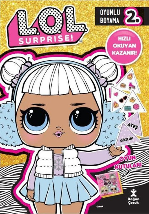 Lol Surprise! Oyunlu Boyama 2 - Hızlı Okuyan Kazanır!