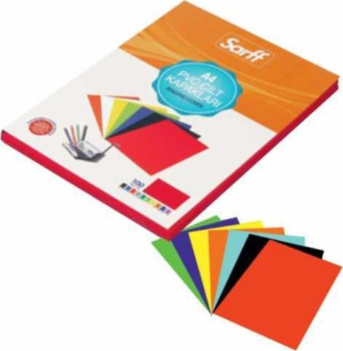 A-3 Cilt Kapağı 160 Micron Siyah 100 Lü (1 Paket 100 Adet)