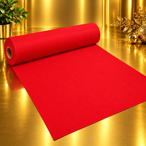 VIP 15 METRE KIRMIZI TELA KUMAŞ KIRMIZI ELYAF KUMAŞ NOEL YILBAŞI SÜSLEME KUMAŞI 70 CM GENİŞLİĞİNDE