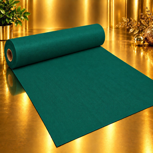 VIP 15 METRE NEFTİ YEŞİL TELA KUMAŞ NEFTİ YEŞİL ELYAF KUMAŞ YILBAŞI SÜSLEME KUMAŞI 70CM GENİŞLİĞİNDE