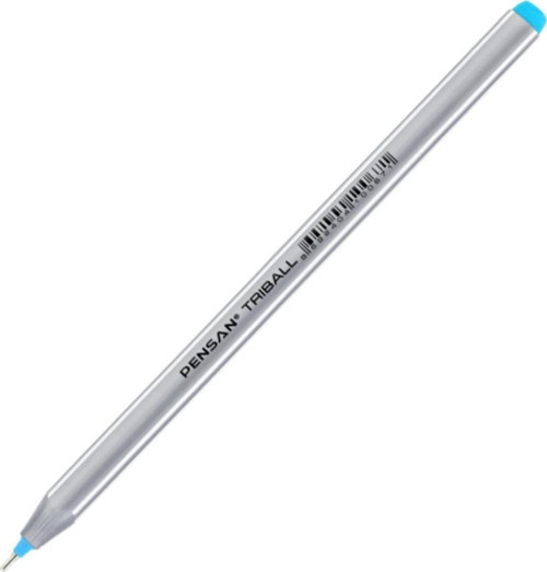 Tükenmez Kalem Triball 1.0 Mm Bilye Uç Turkuaz (12 Li Paket)