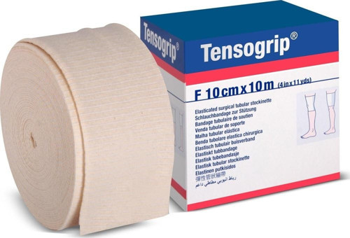 Tensogrip Tubular Bandaj Bsn Boru Bandaj 10cm x 10m Beyaz F Beden