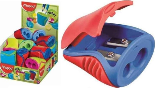 Kalemtıraş Boogy Çift Delikli Öğrenci Kalemtıraşı (24 Lü Paket)