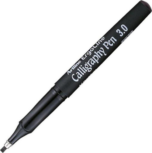 Supreme Calligraphy Pen 3.0 Siyah Kaligrafi Kalemi (12 Li Paket)