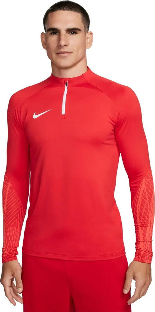 Dri-FIT Strike23 Drill Top DR2294-658 Kırmızı Erkek Antrenman Üstü