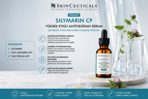 Silymarin CF Serum 30 ml – Leke ve Yaşlanma Belirtileri Görünümüne Karşı Aydınlatıcı Serum