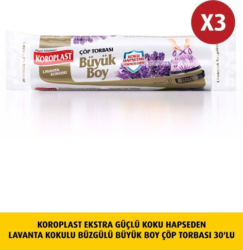 Koku Hapseden Lavanta , Büzgülü Büyük Çöp10luX3Ad