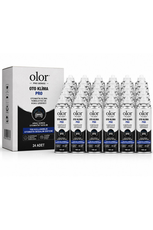 Oto Klima Pro Koku Bombası 24Lü Set