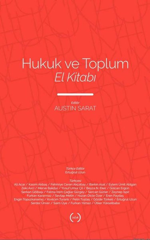 Hukuk ve Toplum El Kitabı