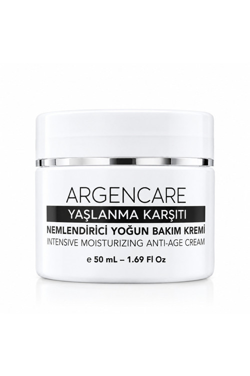 Argencare Yaşlanma Karşıtı Nemlendirici Yoğun Bakım Kremi 50ml