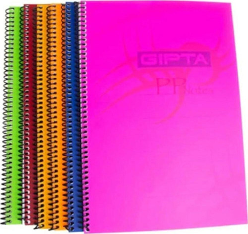 Eko Spiralli Plastik Kapak Defter A4 40 Yaprak Kareli Okul Defteri (12 Li Paket)