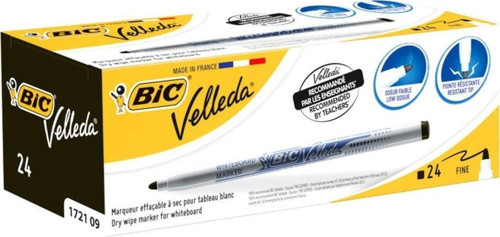 Siyah Çocuk Tahta Kalemi Yuvarlak Uçlu Velleda Siyah (24 Lü Kutu)