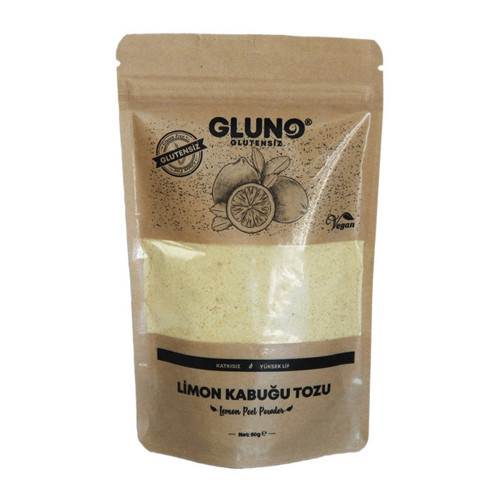 Glutensiz Limon Kabuğu Tozu 80 Gr