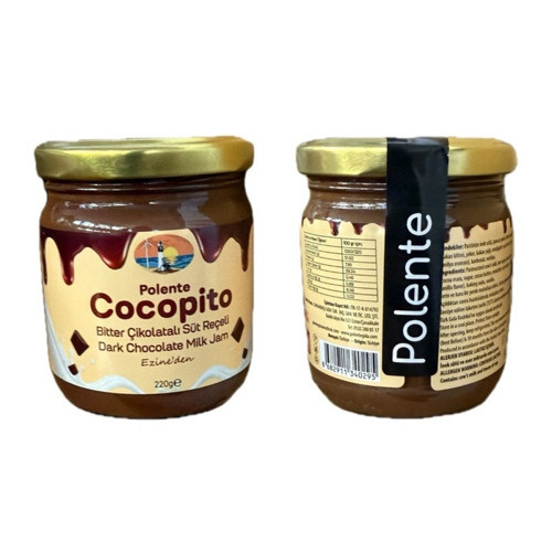 Cocopito Bitter Çikolatalı Süt Reçeli 220 Gr