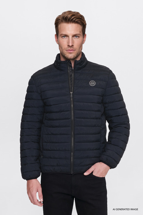 Regular Fit Cepli Erkek Şişme Mont W2620117001