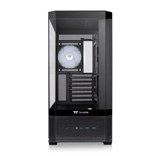 View 370 TG Siyah 1000W 80+ Gold Full Modüler 4x12cm ARGB Fanlı Bilgisayar Kasası