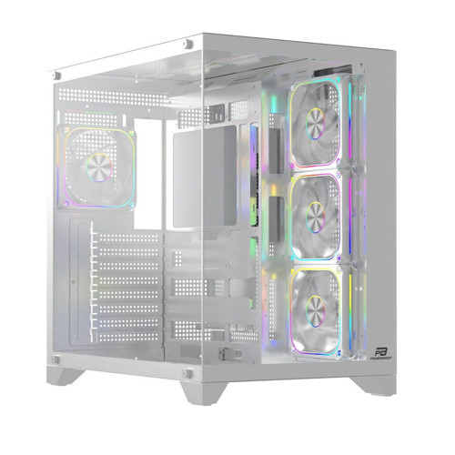 PB-C9025W 750W 80+ Bronze ATX APFC 3.1 PCI-E 5.1 4*ARGB PWM Fan ATX SeaView Gaming Beyaz