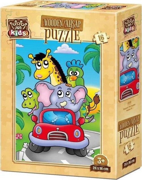 Kaptan Fil 16 Parça Ahşap Puzzle 5850