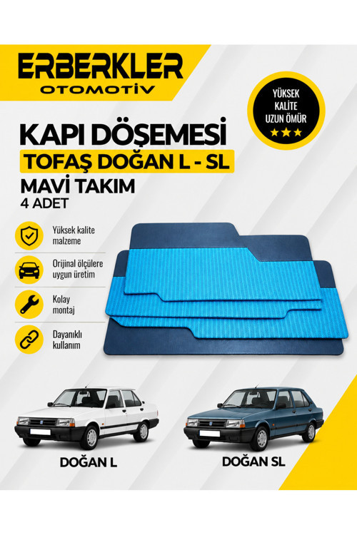 Tofaş Kapı Yüzü Döşemesi Doğan (L/SL)mavi Takım