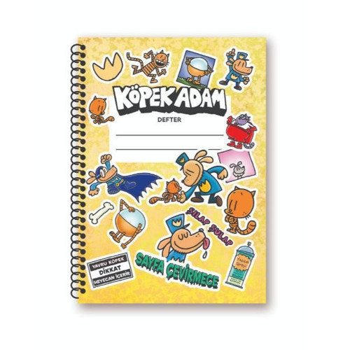 Köpek Adam Kareli Defter 1