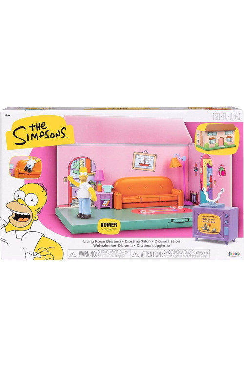 The Simpson Oturma Odası ve Figürlü Oyun Seti JKSMP17556