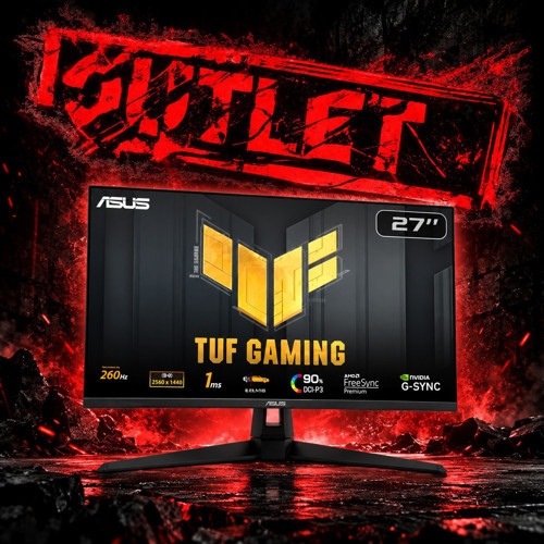 TUF Gaming VG27AQM1A 27" 1 ms 2K IPS 260 Hz OC Oyuncu Monitörü