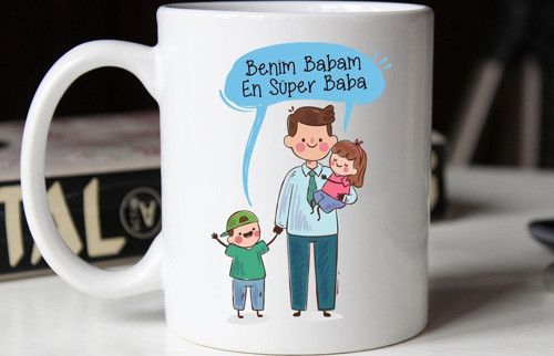 Babaya Doğum Günü Hediyesi Kupa Bardak