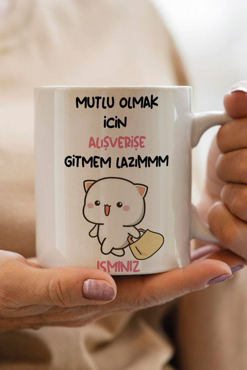 Sevgililer Günü Hediyesi Kişiye Özel Mood Baskılı Kupa Bardak //// PORSELEN