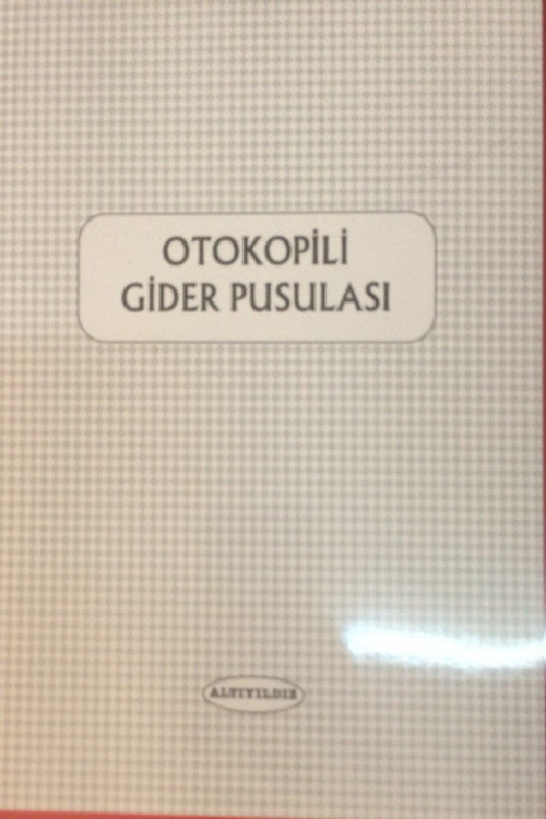 Gider Pusulası Otokopili 14 x 20 cm (12 Li Paket)