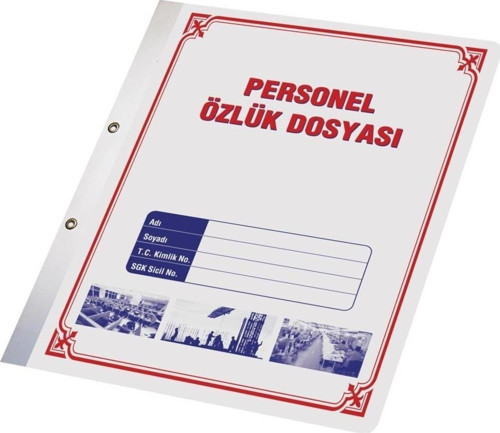 Personel Özlük Dosyası Tam Kapak Dosyalı (25 Li Paket)