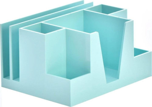 Masa Seti Kalemlik Organizer Pastel Mavi Masa Üstü Organizer